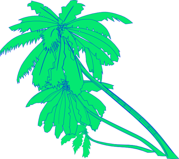 Palm Tree Svg Clip Arts 600 X 533 Px - Palm Tree Clip Art (600x533)