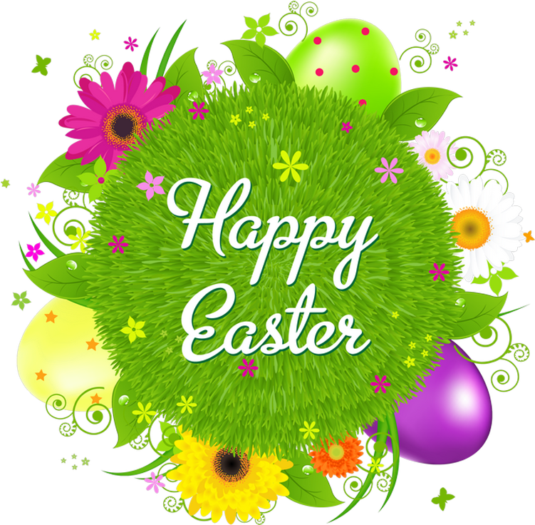 Happy Easter Transparent Decor Png Clipart Picture - Happy Easter Images 2018 (808x790)