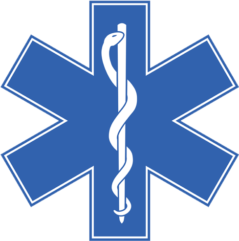 Emergency Services Nye Regional Medical Center - Rod Of Asclepius Medical Symbol (500x500)