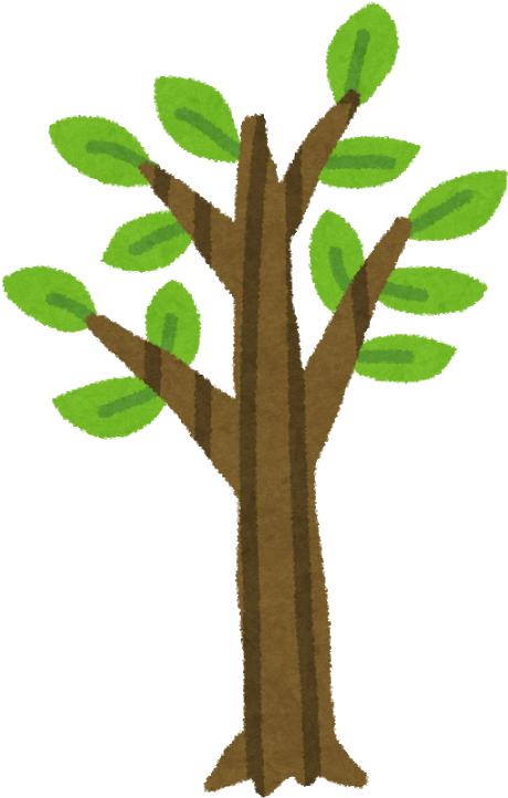 木の成長過程のイラスト5 - Tax (566x800)