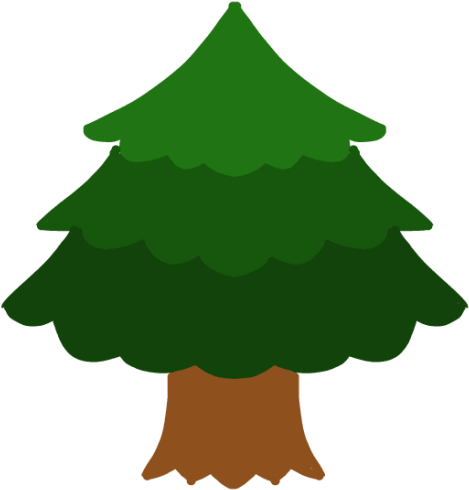 モミの木のイラスト - もみ の 木 イラスト (640x640)