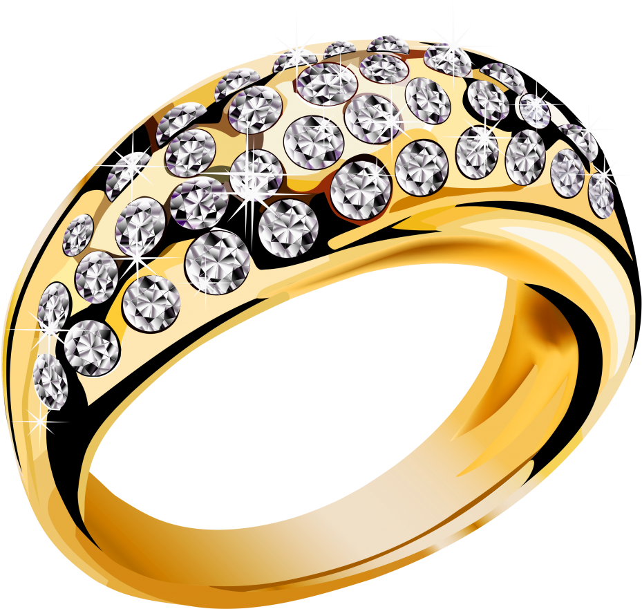 Large Size Of Wedding - Jewellery Rings Gold Png (970x929)