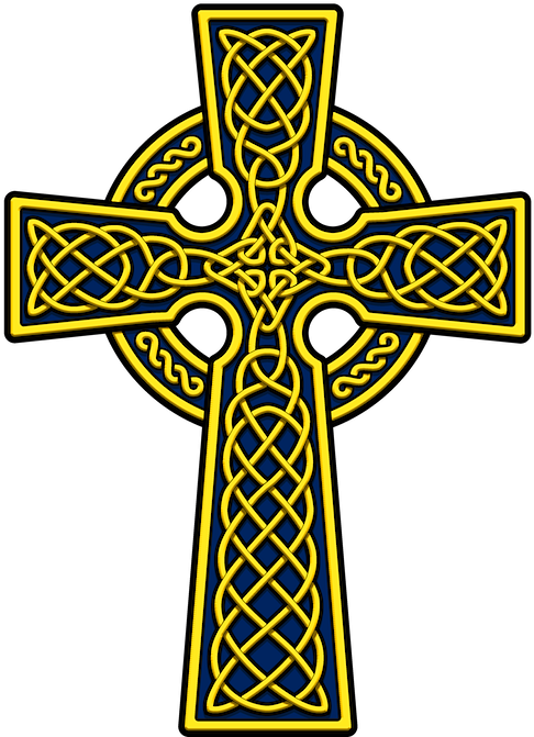 Clip Art Celtic Cross Clip Art Free Download - Celtic Cross Clip Art (500x676)