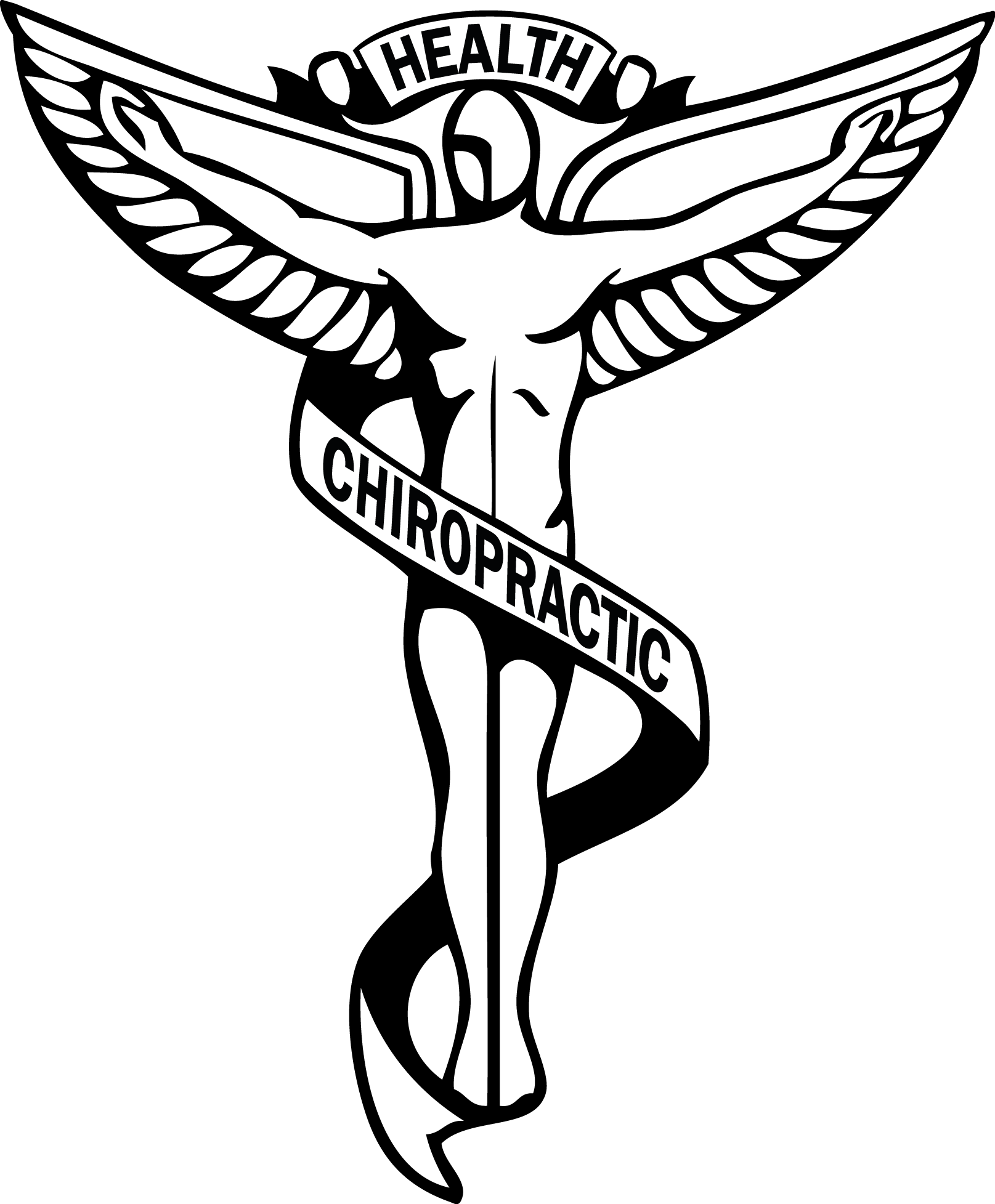 Chiropractic Logo - Chiropractic Caduceus Vector (1615x1955)