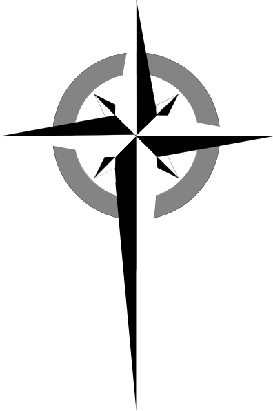Compass Rose With Cross (396x597)