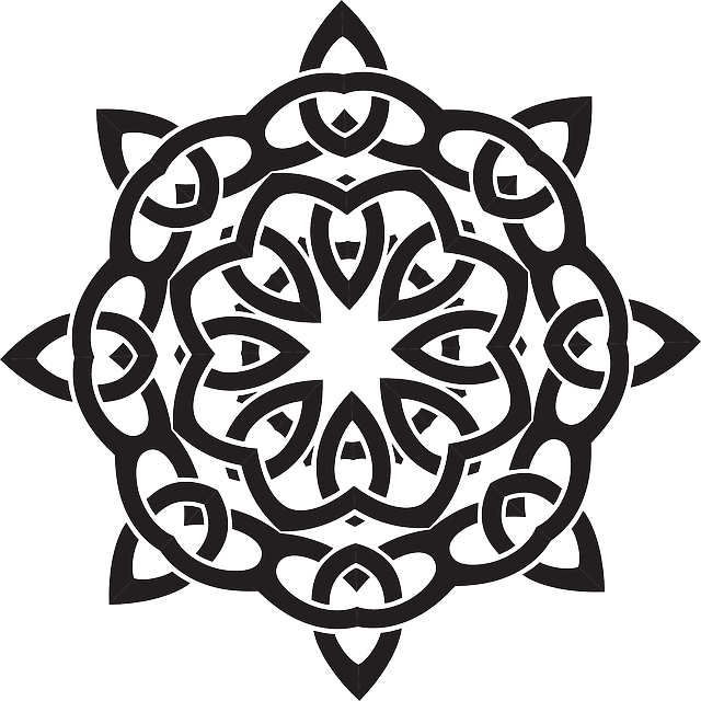 Celtic Knot Clipart Silhouette - Vector Art Celtic (640x640)