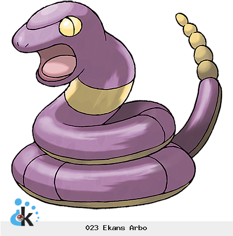 023 Ekans Arbo - Pokemon Ekans (475x505)