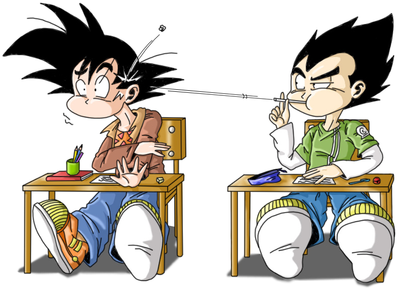 Funny Dragon Pics - Dragon Ball Chibi (816x599)