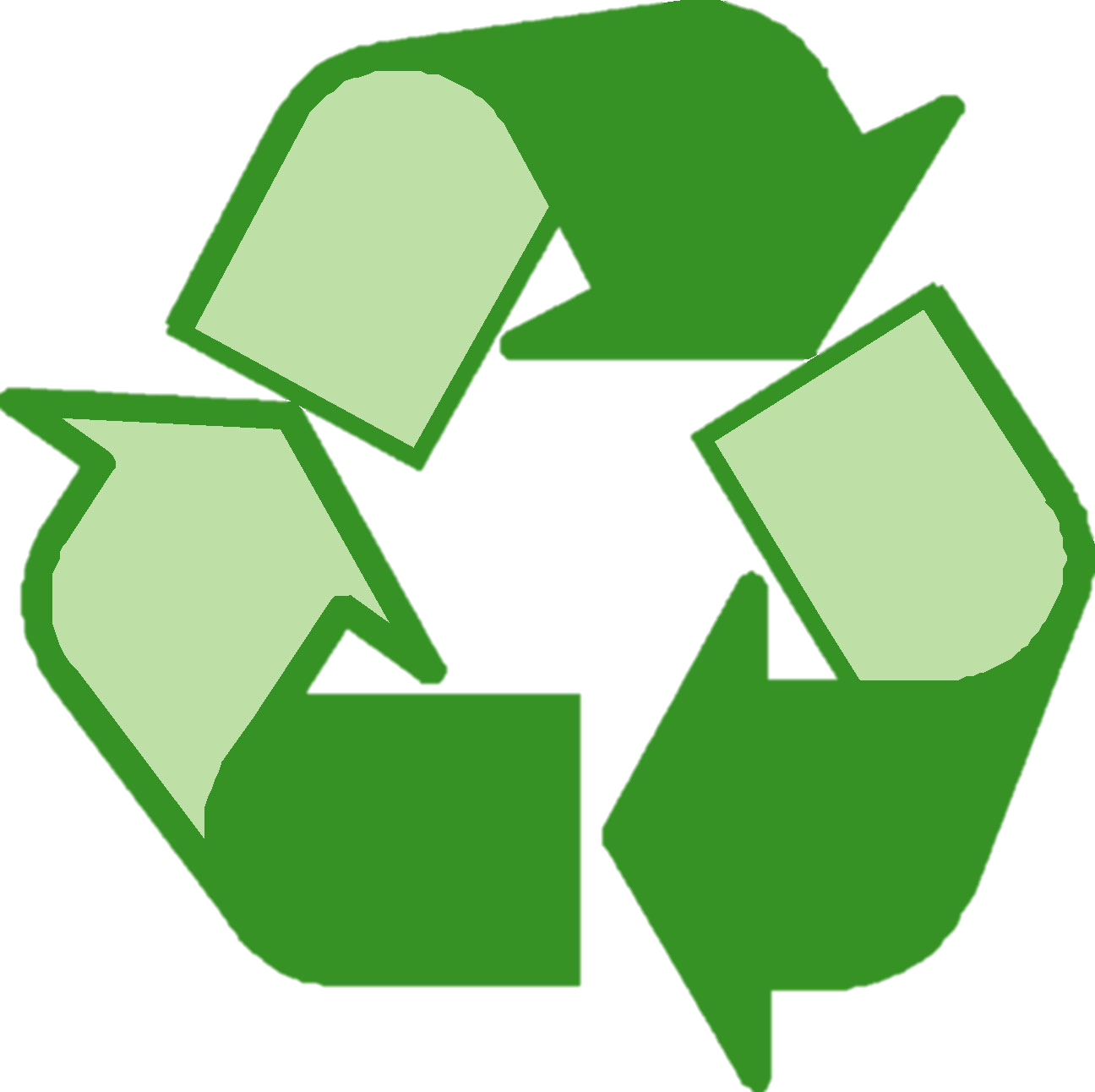 Over 75% Of Waste Is Recyclable, But We Only Recycle - Eco Friendly Product Logo (1296x1292)