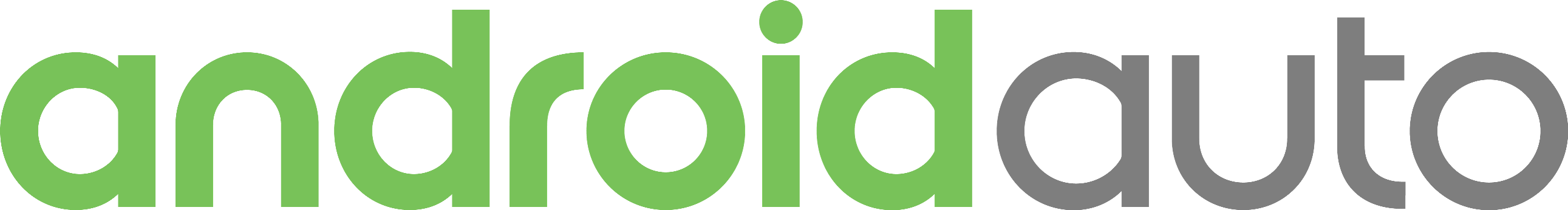 Google Android Auto Logo (2582x346)