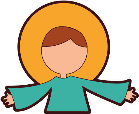 Little Jesus Baby Manger Character - Azal (550x550)