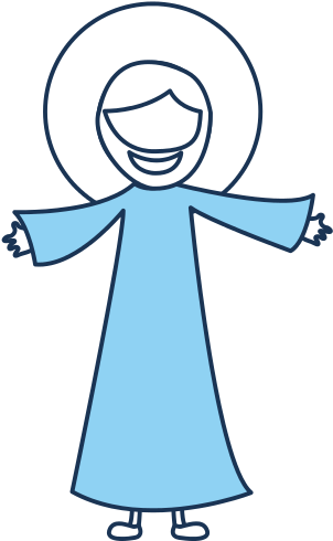 Saint Joseph Manger Character - Saint Joseph Manger Character (550x550)