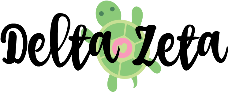 Delta Zeta Clipart - Delta Zeta (851x315)