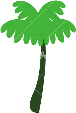 Tropical Tree Vector Design - Tree (550x550)