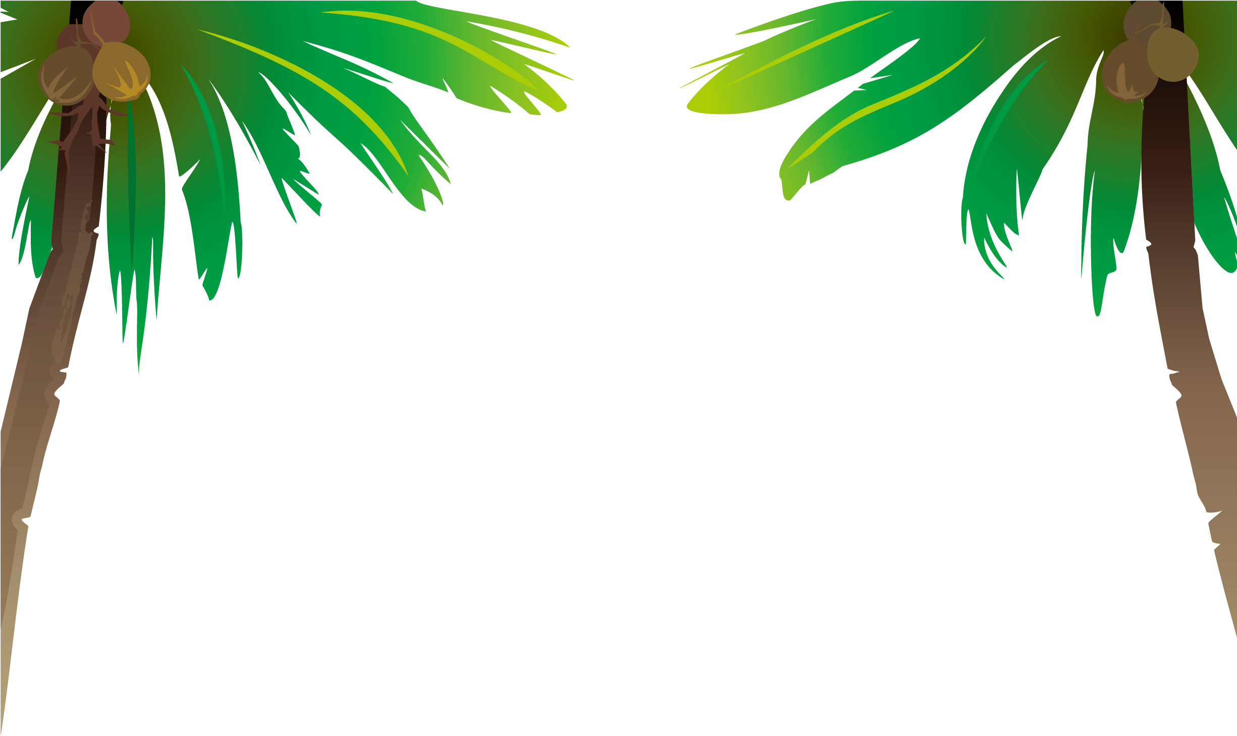 Arecaceae Coconut Euclidean Vector - Sea Vector (2481x1754)