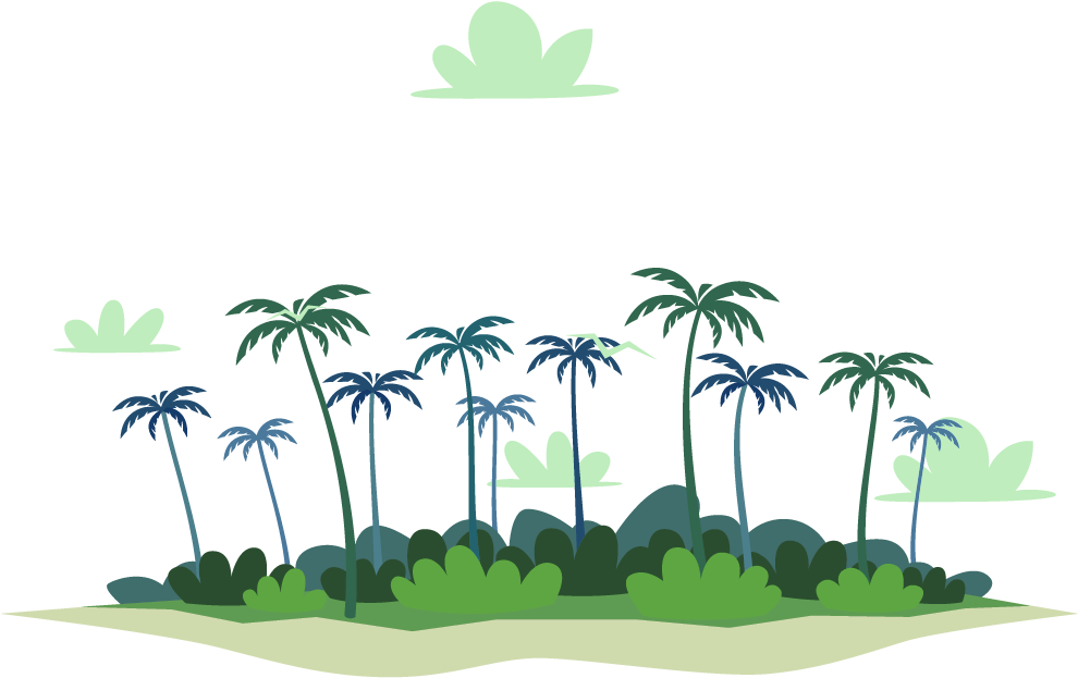 Coconut Euclidean Vector Tree - Coconut Euclidean Vector Tree (1000x1000)