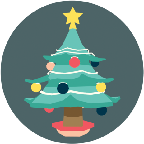 Merry Christmas - Christmas Tree (500x509)