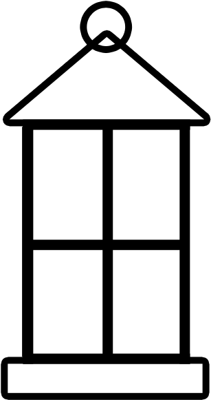 Lantern Template - Oil Filter Icon Png (435x704)