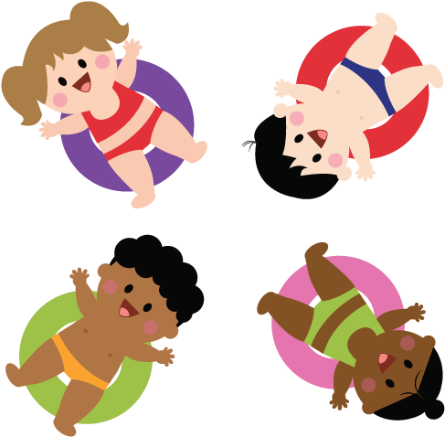 Swimming Lessons Coach Clip Art - Swimming Lessons Coach Clip Art (500x500)