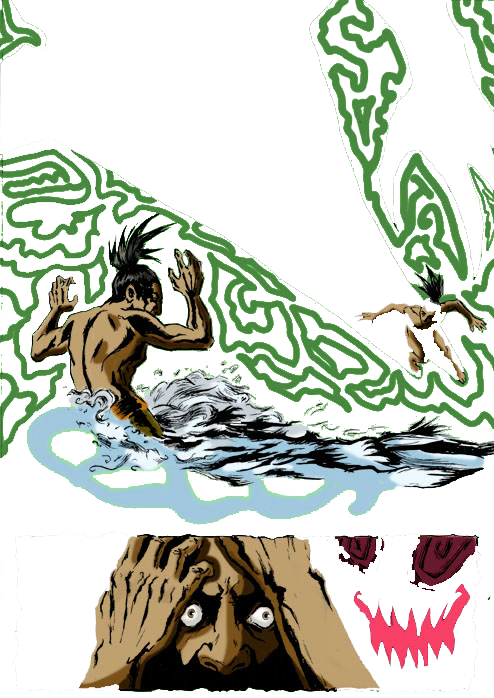 Tiger Swimming Clip Art - Tiger Swimming Clip Art (494x698)