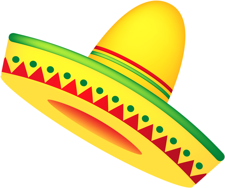Mexican Hat - Mexican Hat Clip Art (800x673)