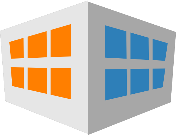 Office Building Clipart - Small Building Vector Png (600x461)