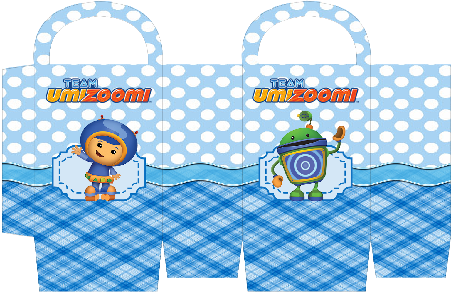 Free Printable Candy Paper Bag - Team Umizoomi (1600x1236)