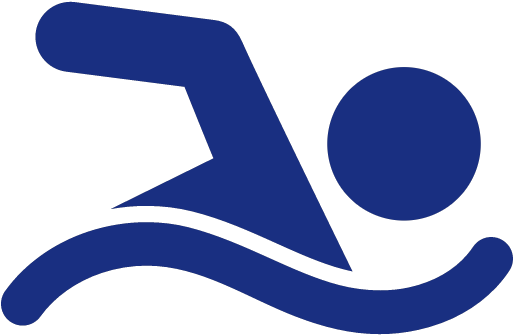 Swimming Kids Clip Art Little Swimmers Sommer Schule - Swimming Disabled Logo (512x512)