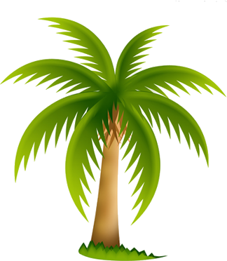 Tree Services Of Volusia County Florida - Palm Tree Clip Art (324x372)