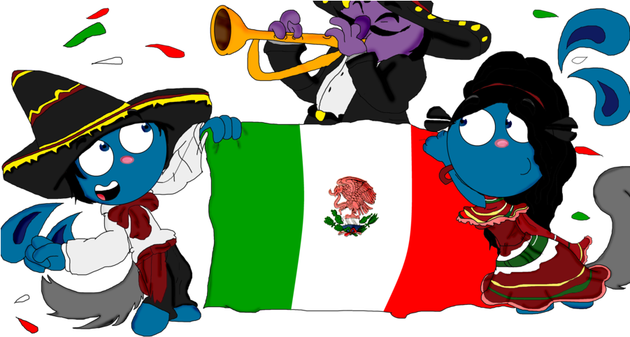 Request Mexico's Independence Day With Sonia Max By - Mexican Flag (900x498)