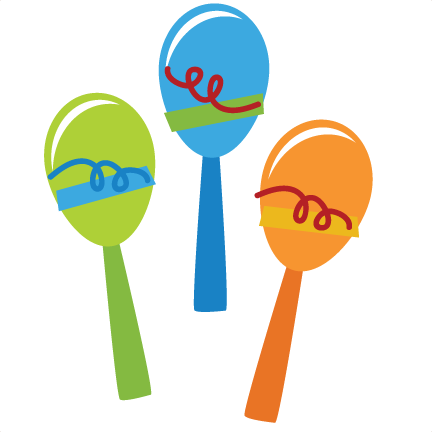 Maracas Svg Files For Scrapbooking Cardmaking Maracas - Fiesta Clipart Transparent (432x432)