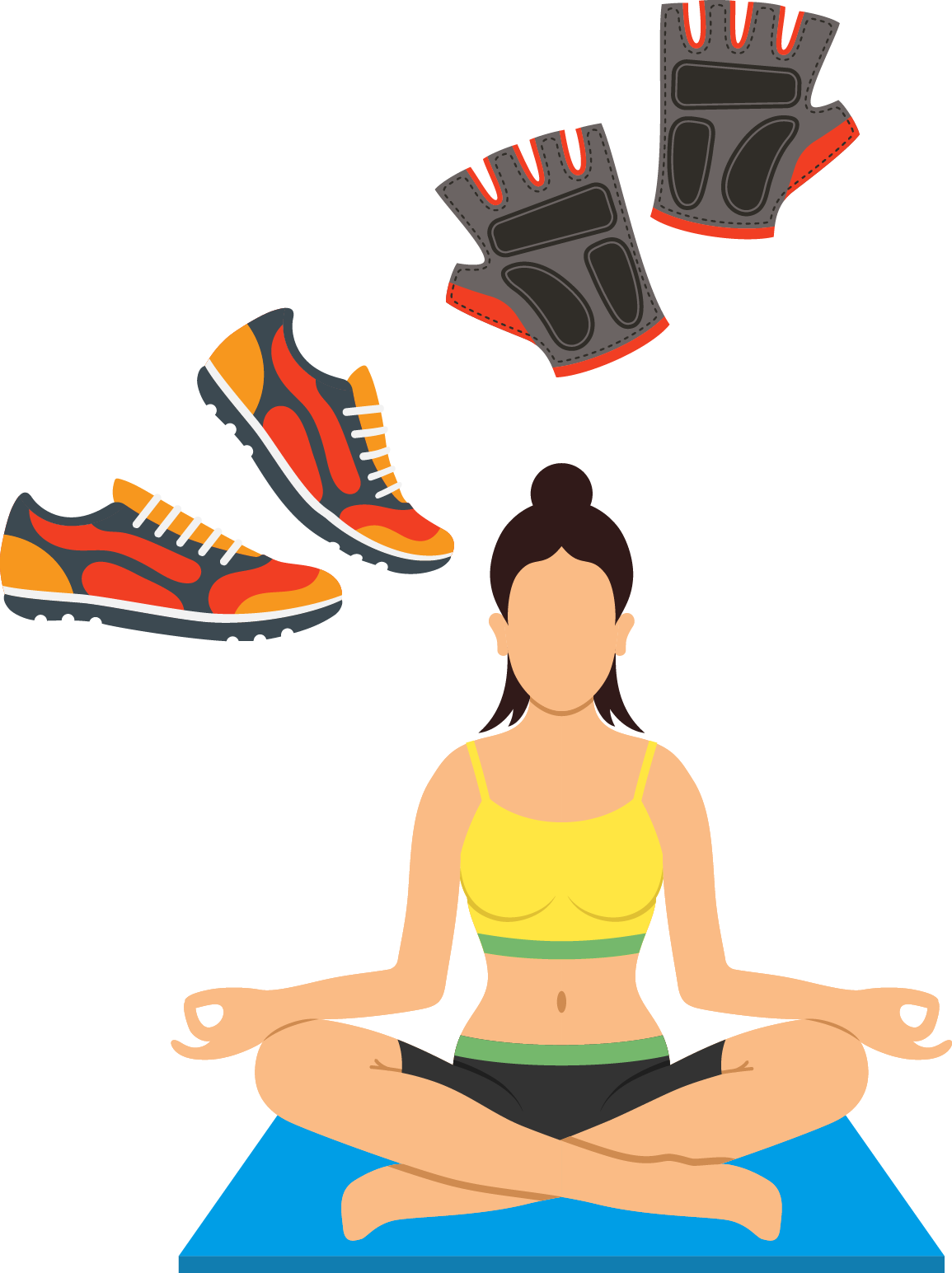 Meditation Yoga Clip Art - Meditation Yoga Clip Art (1155x1545)