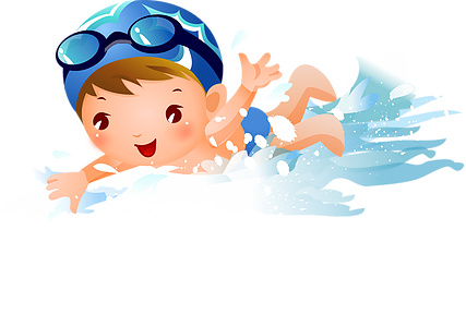 Join Our Class - Child Swimming Clipart Png (427x288)
