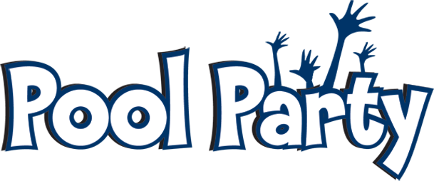 Pool Party Opening And Crawfish Boil - Pool Party Logo Png (609x254)