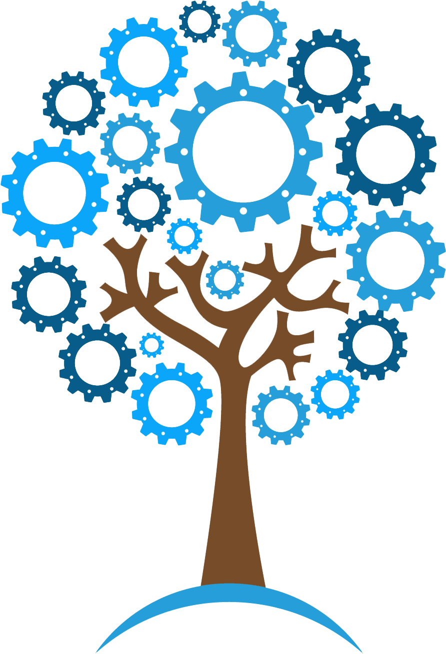 Cirrus 4 Syte Blue Tree Icon - Graphic Design (1319x1772)
