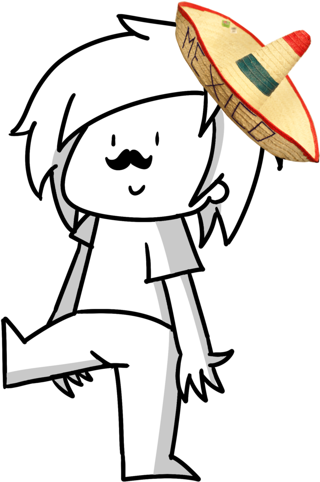 I Love Mexico By Litrakx I Love Mexico By Litrakx - Cartoon (1024x1024)