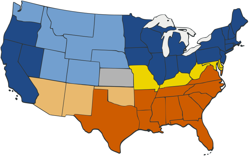 Civil War Clipart Mexican American War - Physician Assistant Salary By State (800x502)