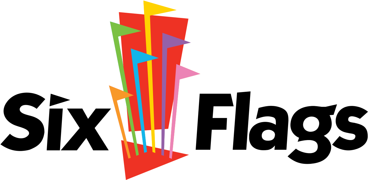 Six Flags Logo - Six Flags Logo (1280x642)