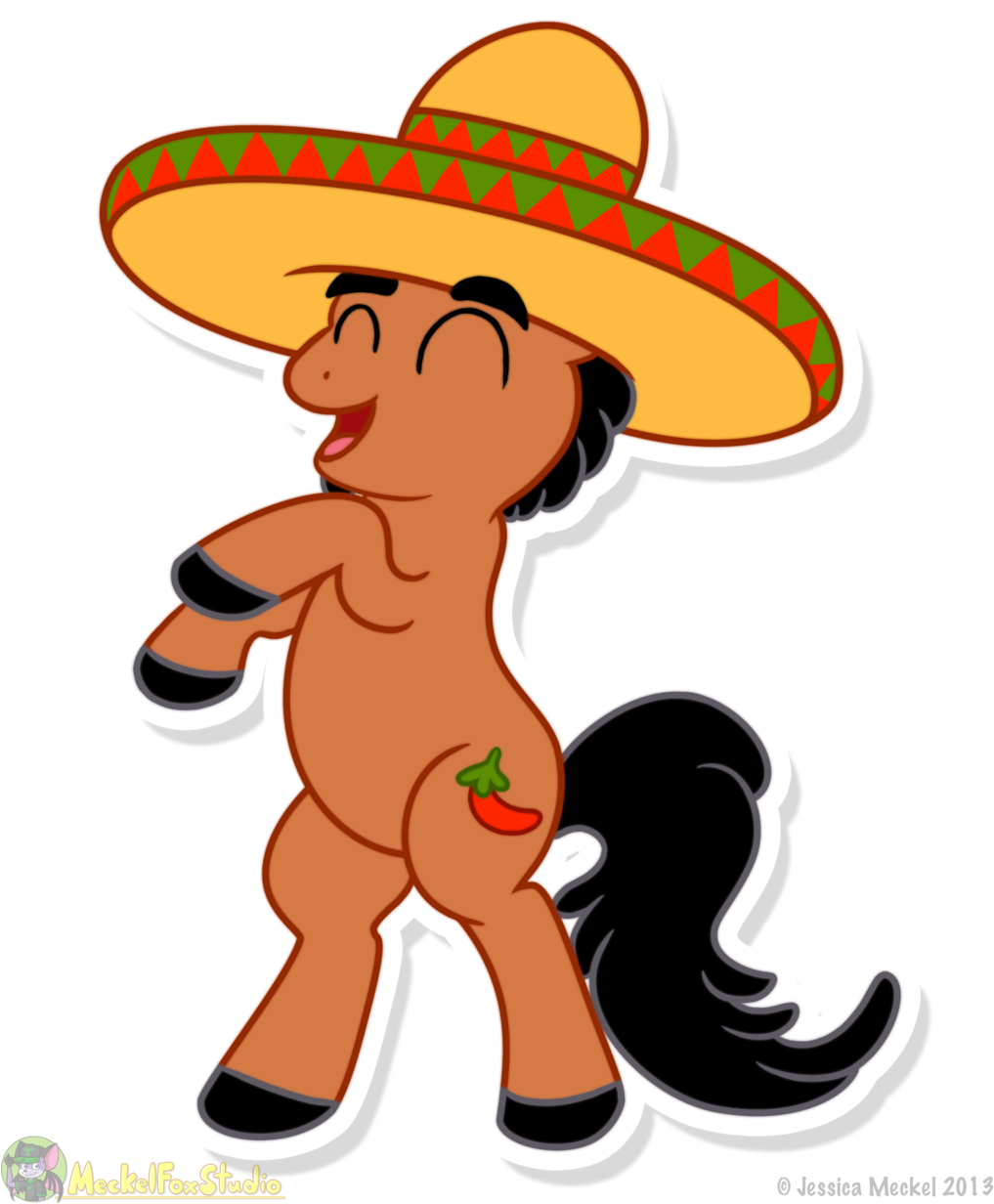 Mexican Style By Meckelfoxstudio Mexican Style By Meckelfoxstudio - Cartoon (1024x1251)