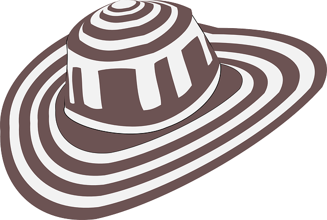 Mexican Sombrero, Hat, Headwear, Clothing, Mexican - Nón Nữ Vector (640x430)