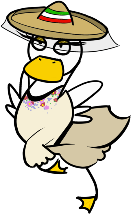 Mexican Duck By Starfrostedheart On Clipart Library - Duck (900x783)