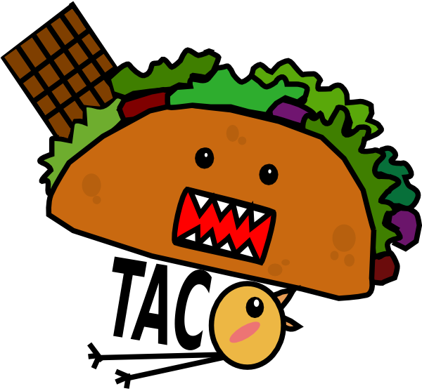 Taco Mae Clip Art - Taco Clip Art (600x557)