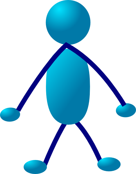 Stick Man - Stick People Clip Art (468x597)
