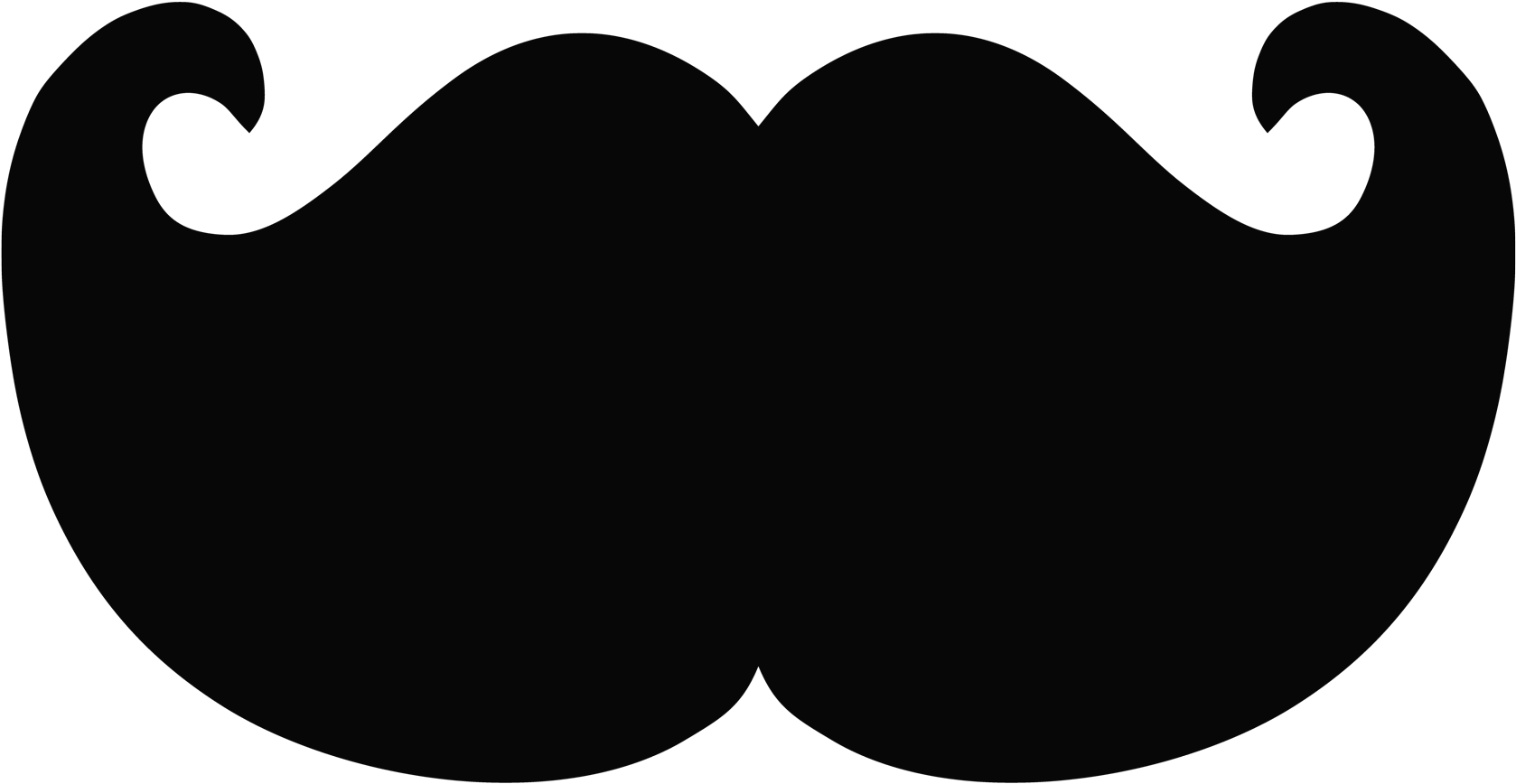 Beard Clip Arts (2000x1162)