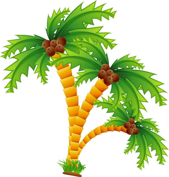 Cartoon Beach Desert Island Clip Art - Cartoon Beach Desert Island Clip Art (670x702)