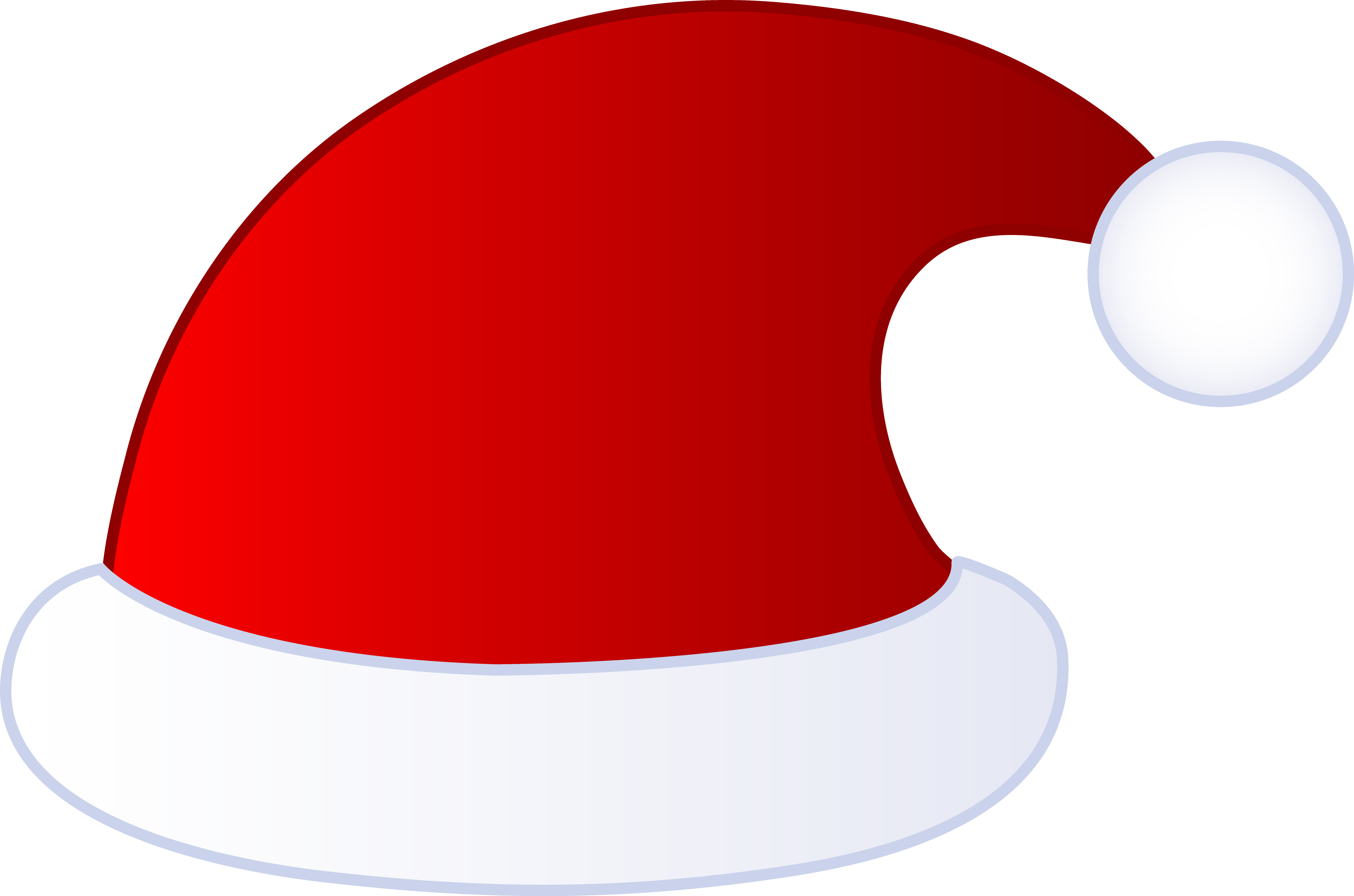 Red Santa Claus Hat - Santa Claus Hat Clipart (4938x3271)