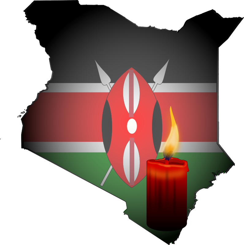 Peace Dove Free Kenya Vigil - Kenya Flag Map Transparent Background (796x800)