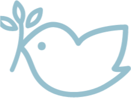 Cropped Peace Dove Blue - Primera Comunion Nombre (512x512)