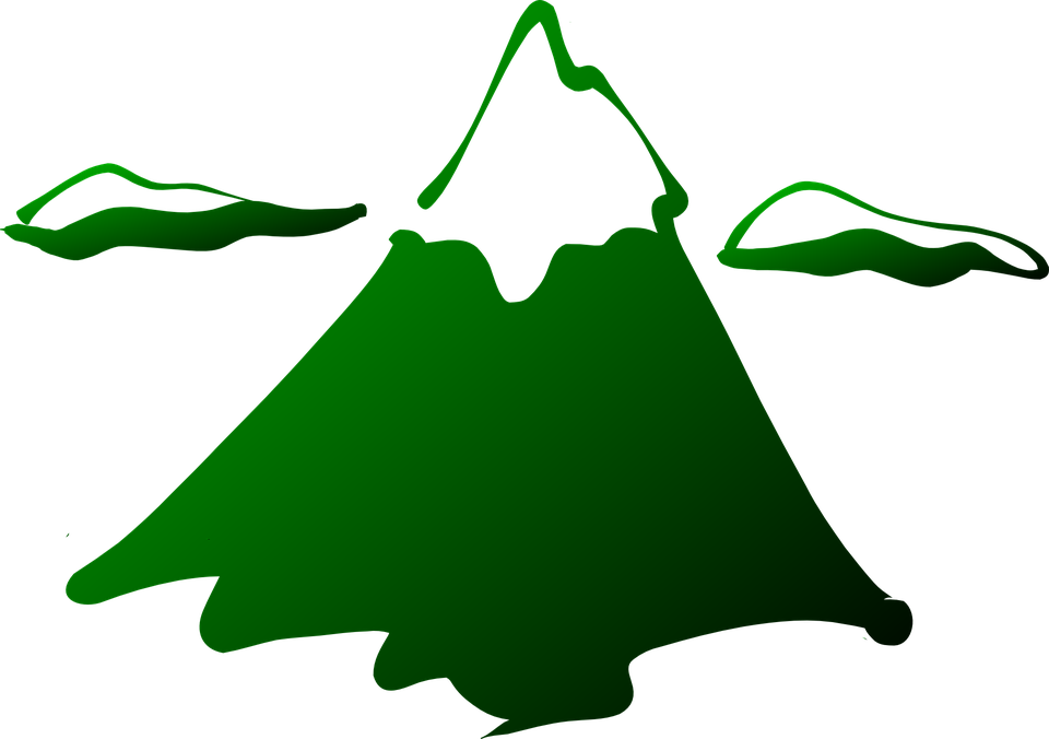 Tree Climber Cliparts 17, - Mountain Clip Art (960x676)