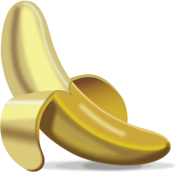 Banana Clipart Emoji - Banana Emoji Png (600x600)